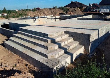 Ступеньки в СНТ Булочка